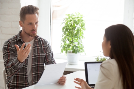 Training for dealing with difficult customer situations