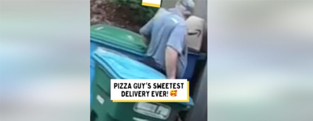 Pizza with an extra slice of kindness